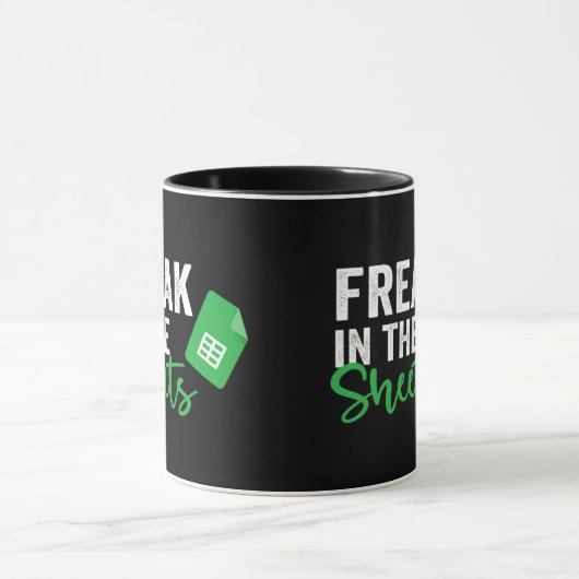 Freak in the Sheets Coffe Mug Tasse (Zentrum)