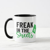 Freak in The Sheets Funny Acoountant Coffee Mug Tasse (Links)