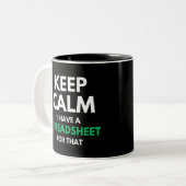 Freak in the Sheets - Funny Acountant Two-Tone Co Zweifarbige Tasse (Vorderseite Links)
