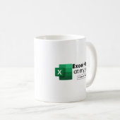Freak in the Sheets Spreadsheet , Funny Accountant Kaffeetasse (VorderseiteRechts)
