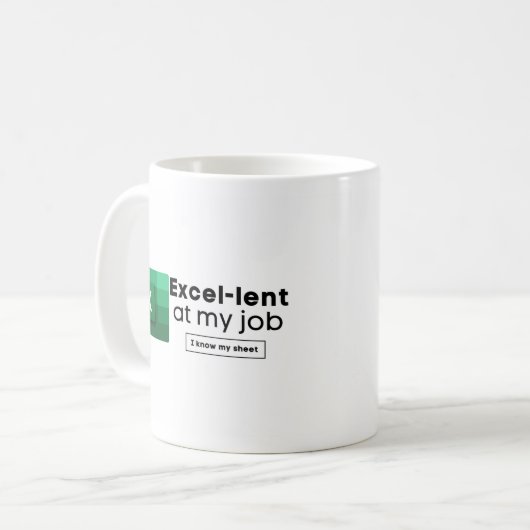 Freak in the Sheets Spreadsheet , Funny Accountant Kaffeetasse (Vorderseite Links)
