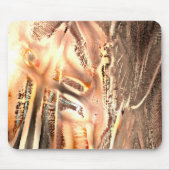 Freak Korallenstruktur und sehr raues digitales Au Mousepad (Vorne)