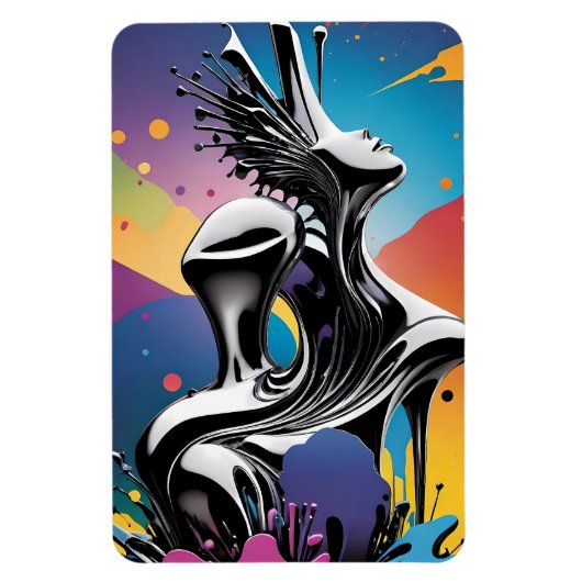 Freak Matching - Ken Gage Surreal Art Magnet (Vertikal)