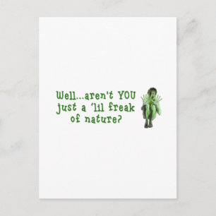 Freak Nature Postcard Postkarte