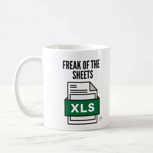Freak of the Sheets Kaffeetasse (Links)