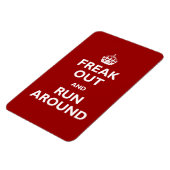 Freak Out & Run Magnet (Linke Seite)