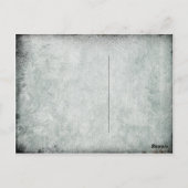 Freak Out und Run Away Halloween Postcard Postkarte (Rückseite)