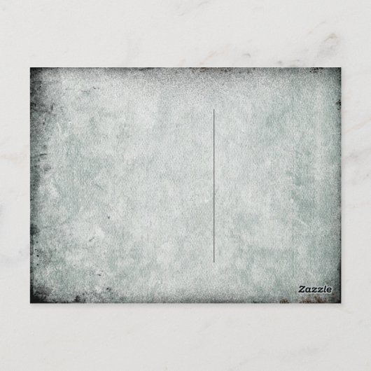 Freak Out und Run Away Halloween Postcard Postkarte (Rückseite)