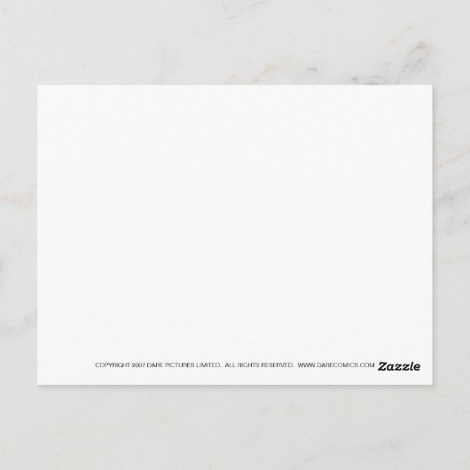 Freak Postcard Postkarte (Rückseite)