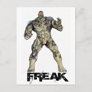 Freak Postcard Postkarte