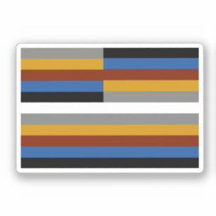 Freak Pride Flag Aufkleber