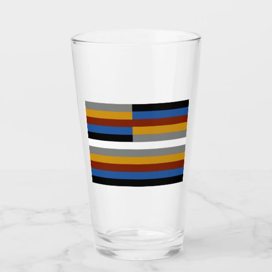 Freak Pride Flag Glas (Vorderseite)