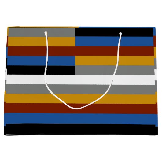 Freak Pride Flag Große Geschenktüte (Vorderseite)