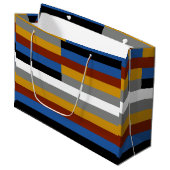 Freak Pride Flag Große Geschenktüte (Vorderseite Schrägansicht)