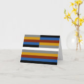 Freak Pride Flag Karte (Gelbe Blume)