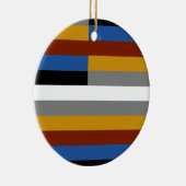 Freak Pride Flag Keramik Ornament (Rechts)