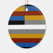 Freak Pride Flag Keramik Ornament (Links)