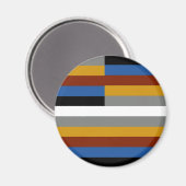 Freak Pride Flag Magnet (Vorderseite/Rückseite)