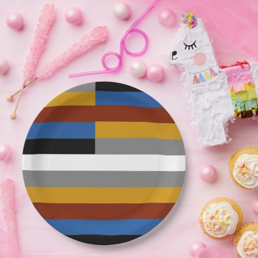 Freak Pride Flag Pappteller (Party)
