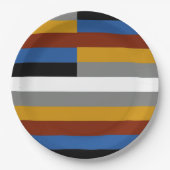 Freak Pride Flag Pappteller (Vorderseite)