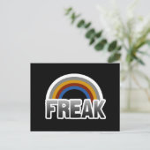 Freak Pride Postkarte (Stehend Vorderseite)