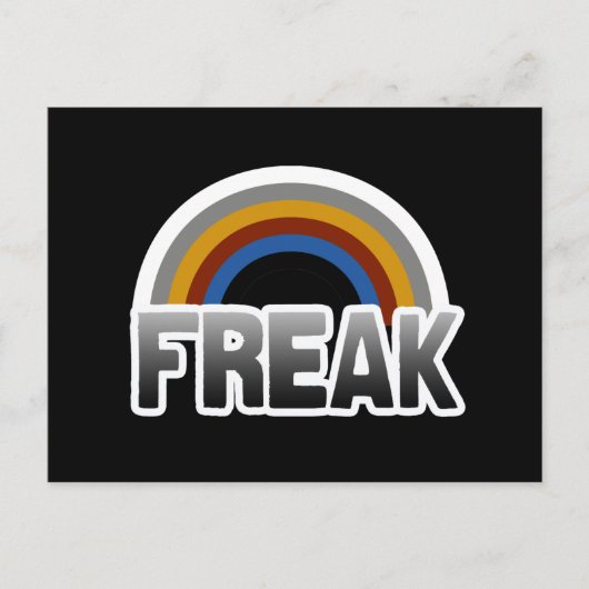 Freak Pride Postkarte (Vorderseite)