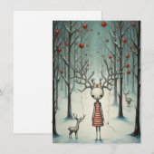 Freak Show Christmas Cards Feiertagskarte (Vorne/Hinten)