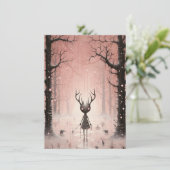 Freak Show Christmas Cards Feiertagskarte (Stehend Vorderseite)