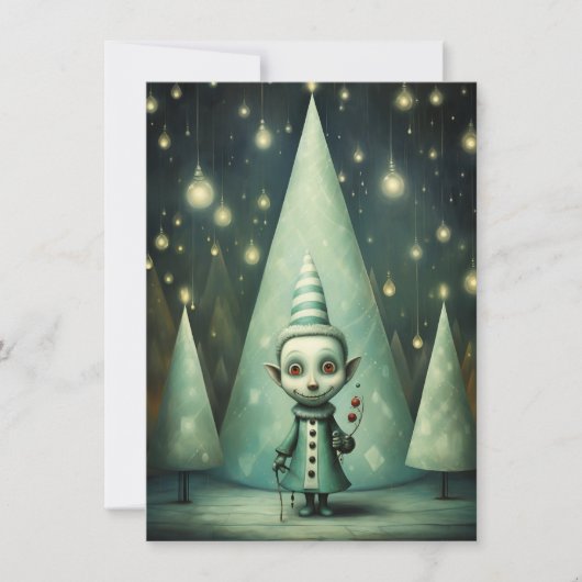 Freak Show Christmas Cards Feiertagskarte (Vorderseite)