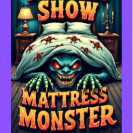 Freak Show Collection Mattress Monster Graphic T-Shirt