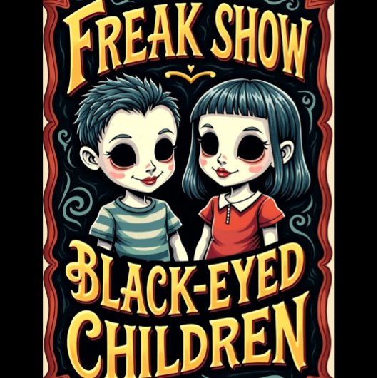 Freak Show Collection The Black-Eyed Children T-Shirt