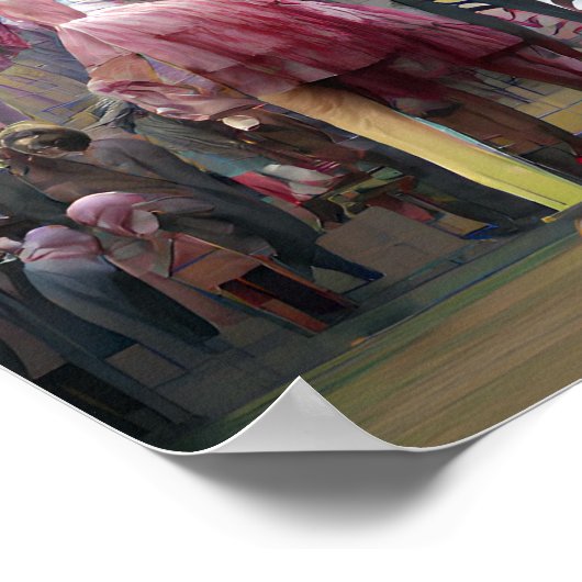 FREAK SHOW Fantasy Art Illustrations Poster (Ecke)