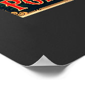 Freak Show Kollektion Gift Ivy Art Grafik Poster (Ecke)