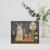 Freak Show Postkarte (Stehend Vorderseite)