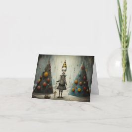 Freak Show Weihnachtskarten Feiertagskarte