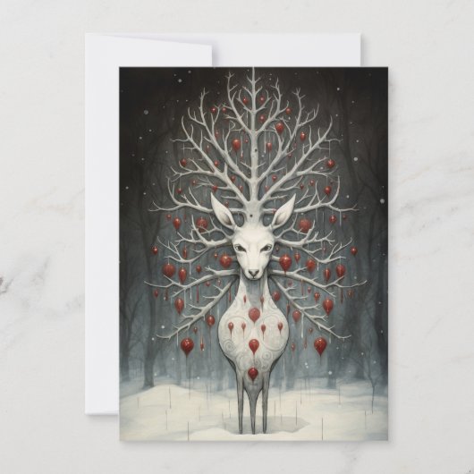 Freak Show Weihnachtskarten Feiertagskarte (Vorderseite)