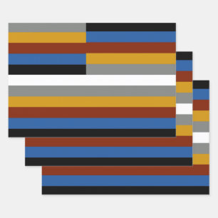 Freak-Stolz-Flagge Geschenkpapier Set