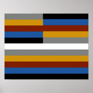 Freak-Stolz-Flagge Poster