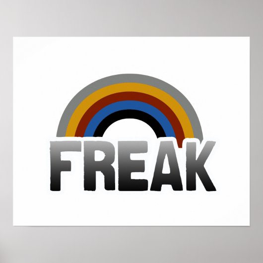 Freak Stolz Poster (Vorne)