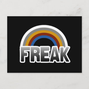Freak Stolz Postkarte