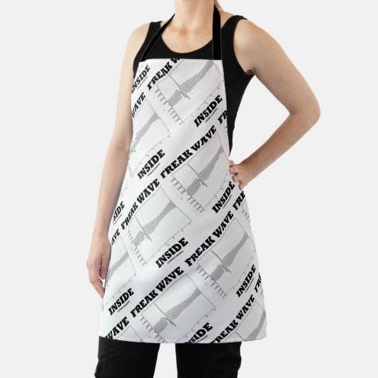 Freak Wave Inside Oceanography Spaß Graph Schürze (InSitu)