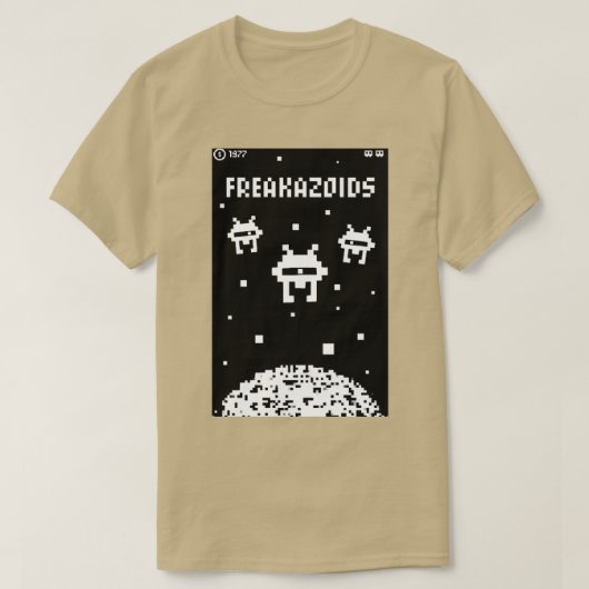 FREAKAZOIDS Arcade-Spiel T-Shirt (Design vorne)