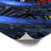 Freakball Turbulenz Poster (Ecke)