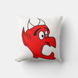 Freaked-Out-Teufel Kissen