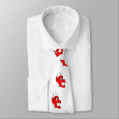 Freaked-Out-Teufel Krawatte (Gebunden)