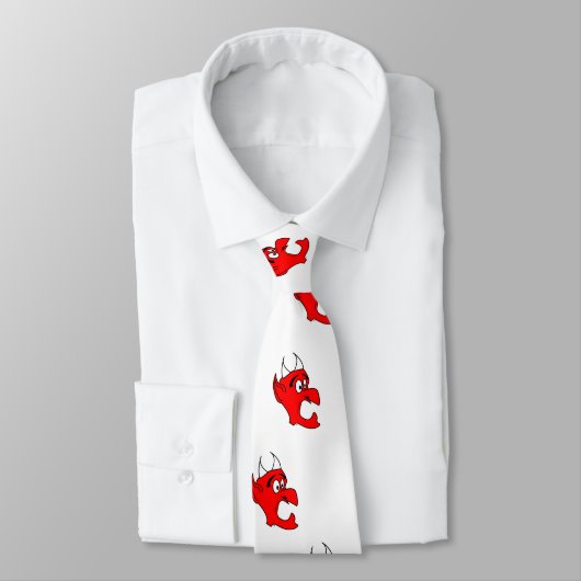 Freaked-Out-Teufel Krawatte (Gebunden)