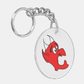 Freaked-Out-Teufel Schlüsselanhänger (Vorderseite links)