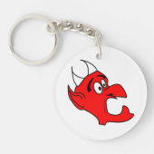 Freaked-Out-Teufel Schlüsselanhänger (Vorderseite)