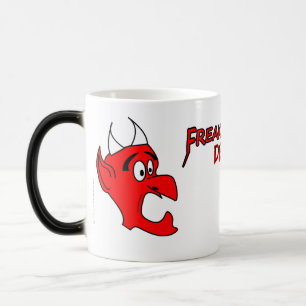 Freaked-Out-Teufel Verwandlungstasse