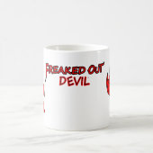 Freaked-Out-Teufel Verwandlungstasse (Mittel)